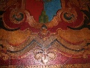 A polychrome, stamped and decorated leather panel, Italy, half of XVII century. - Picture 03