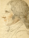 Filippo Raffaelli's portrait, lapis on paper, Italy, c. 1790 - Picture 02