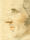 Filippo Raffaelli's portrait, lapis on paper, Italy, c. 1790 - Picture 03