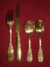A silver-gilt dinner service for twelve people, Frederic Boucheron, Paris, second half XIX century.
 - Picture 01