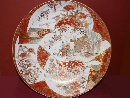 Large porcelain plate, Japan, Kutani, beginning of Meiji era, second half of XIX century. - Picture 01