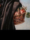 Donna di ritorno dal mercato, olio su tavola, Fiandre, firmato e datato 'Maes 1831'. - Foto 03
