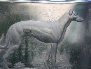 Vassoietto in cristallo soffiato, molato ed intagliato, montatura in argento, Parigi 1925 ca. - Foto 03