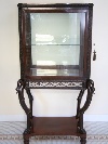 Mahogany display cabinet, Italy, Tuscany, circa 1830-1840. - Picture 01