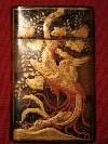 Blonde tortoiseshell painted card case, Japan, beginning of Meiji period (1868-1912), around 1870.   - Picture 01