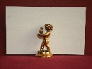 Ten place card holders. Gilded silver Puttos, Florence, Italy, mid of XX century. - Picture 08