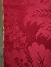  Floral damask panels, ruby red silk on satin ground, Genes, Italy, late 17th century. - Picture 06