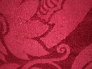  Floral damask panels, ruby red silk on satin ground, Genes, Italy, late 17th century. - Picture 08