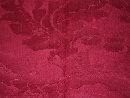 Floral damask panel, ruby red silk on satin ground, Genes (?), Italy, early 18th century. - Picture 04