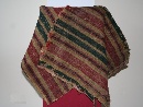 Velvet fragments, red, green, yellow and white wool on linen, Germany or Spain (?), late XVII century. - Picture 01
