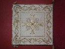 Embroidered corporal silk burse, Rome, Italy, mid of XIX century. - Picture 01