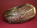 Bracciale in argento dorato, Indonesia, fine del XIX secolo - Foto 02