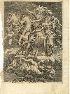 'Il carro della luna', incisione a bulino di Claude Mellan (Abbeville 1598  Parigi 1688 ) . - Foto 01