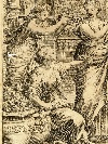 'Disputa tra arte e natura', incisione a bulino di Johann Friedrich Greuter (Strasburgo 1590/93-Roma 1662). - Foto 03