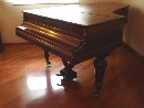 Pianoforte a coda in noce, manifattura Pleyel, Parigi, 1864/1865. - Foto 01