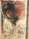 'Bambina', olio su tela, scuola napoletana, 1880 ca. - Foto 02