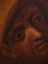 'Giuditta e Oloferne', olio su tela, scuola emiliana della met del XVII secolo. - Foto 04