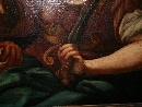 'Giuditta e Oloferne', olio su tela, scuola emiliana della met del XVII secolo. - Foto 05