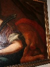 'Giuditta e Oloferne', olio su tela, scuola emiliana della met del XVII secolo. - Foto 07