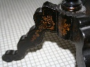 Tavolino laccato e dipinto a chinoiserie, Regno Unito, met� del XIX secolo. - Foto 08