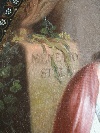 'Allegoria della Rimembranza', scuola di Angelika Kauffmann (Coira, Svizzera 1741� Roma 1807), olio su metallo, Inghilterra, 1780 ca. - Foto 07