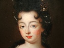 'Ritratto di dama', olio su tela, scuola francese, 1690-1710 ca. - Foto 09