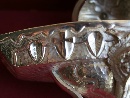 Navicella portaincenso in metallo argentato, Italia, inizi del XX secolo. - Foto 09