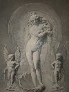'La nascita di Venere', olio su tela, scuola francese, 1880 ca. - Foto 01