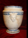 A pair of earthenware vases, by Del Vecchio manufacturer, Naples, c. 1820. - Picture 06