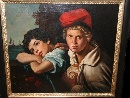'Alliance', oil on canvas, italian school of the early XX century. - Picture 01