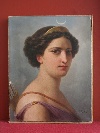 'Diana', olio su tela di Francesco Gonin (Torino 1808  Giaveno, Torino 1889).  - Foto 01