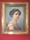 'Diana', olio su tela di Francesco Gonin (Torino 1808  Giaveno, Torino 1889).  - Foto 09