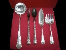 A silver-plated flatware service, by CHRISTOFLE, model number 5701 'Louis XV Chrysanthmes', France, end of XIX century. - Picture 02