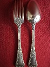 A silver-plated flatware service, by CHRISTOFLE, model number 5701 'Louis XV Chrysanthmes', France, end of XIX century. - Picture 05