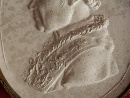 Leone XII Sermattei della Genga (Fabriano 1760- Roma 1829), impronta in scagliola, Roma, 1825 ca. - Foto 05
