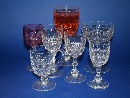 Servizio di bicchieri in cristallo, 62 pezzi, Thomas Webb, Regno Unito, 1906-1935.  - Foto 01