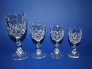 Servizio di bicchieri in cristallo, 62 pezzi, Thomas Webb, Regno Unito, 1906-1935.  - Foto 03