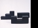 Mario Bellini, tre elementi componibili di colore nero, modello 'Gli Scacchi', C&B Italia, 1971. - Foto 03