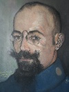 Portrait of Emil Brendtner (Westfalen, Prussia, 16 November 1864-?), Pastel on paper, Germany 1917. - Picture 01