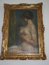 'The Model', oil on canvas by Angelo Dall'Oca Bianca (Verona, Italy, 1858 - 1942), 1912. - Picture 02