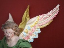 Coppia di angeli, figure di presepe, Napoli, XIX secolo. - Foto 05