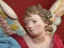 Coppia di angeli, figure di presepe, Napoli, XIX secolo. - Foto 09
