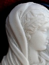 Vestale, cammeo di vetro, Roma, fine del XVIII secolo-inizi del XIX secolo. - Foto 04