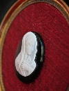 Vestale, cammeo di vetro, Roma, fine del XVIII secolo-inizi del XIX secolo. - Foto 05