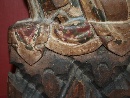 Arhat in legno naturale e tracce di policromia, Cina, fine dell'epoca Ming (1368-1644). - Foto 04