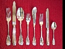 A silver flatware for twelve people by Cesa, Conchiglia pattern, Alessandria, Italy, first half XX century. - Picture 01