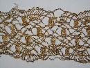 A bobbin lace made ​​in spun gold, Lombardy or Liguria, Northern Italy, mid of the eighteenth century. - Picture 05