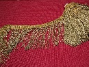 A gold yarn fringed, Italy, XVIII-XIX century. - Picture 01