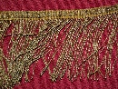 A gold yarn fringed, Italy, XVIII-XIX century. - Picture 02