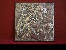 'The girl who plays the flute', a silver bas-relief by Pericle Fazzini (Grottammare 1913 - Rome 1987). - Picture 01